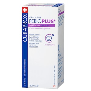 Curaprox PerioPlus+ Forte Chlorhexidine 0.2% 200ml