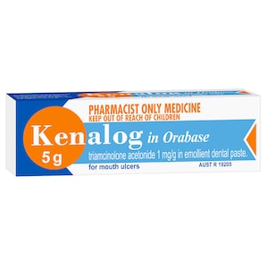 Kenalog Triamcinolone (0.1%) Orabase Paste 5g