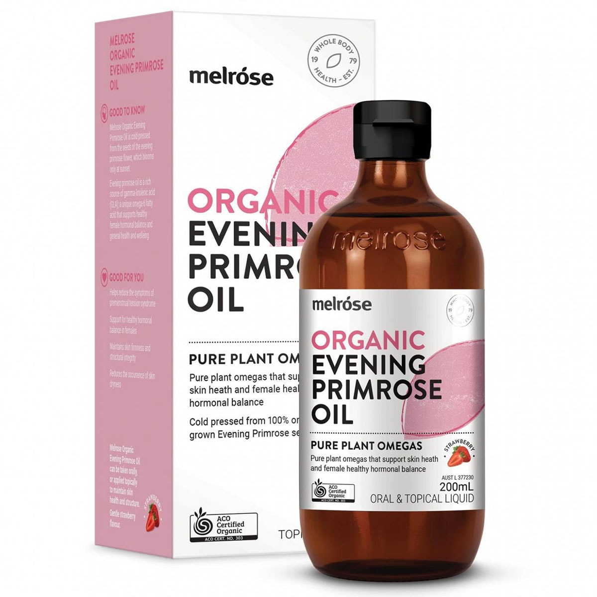Melrose Organic Evening Primrose Oil 200ml Australia