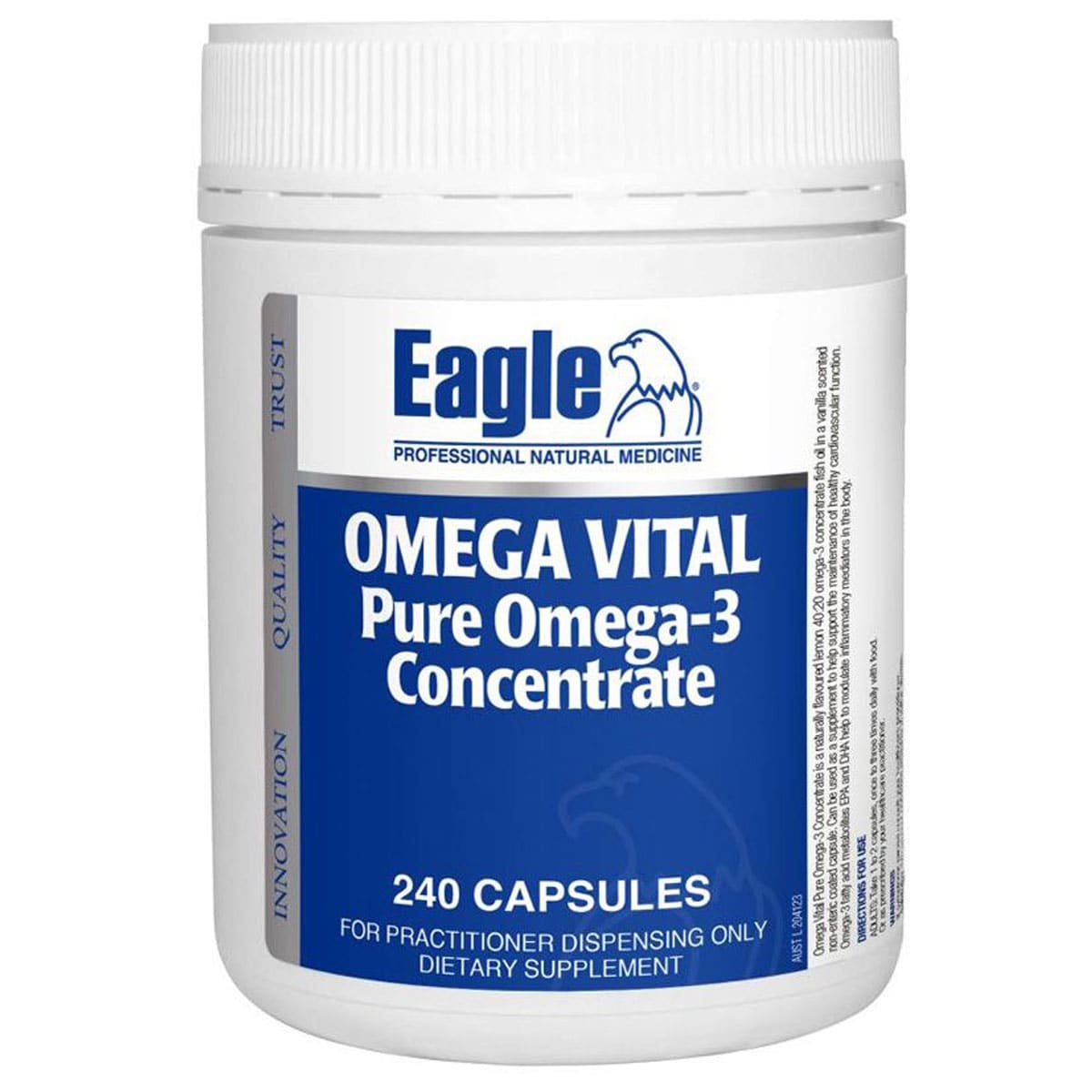 Eagle Omega Vital Pure Omega 3 Concentrate 240 Capsules