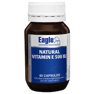 Eagle Natural Vitamin E 500 IU 60 Capsules