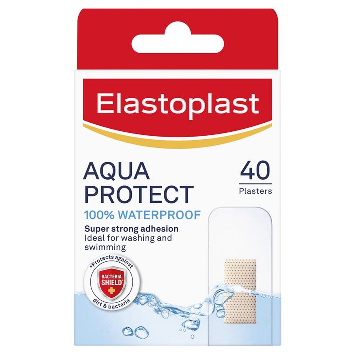 Elastoplast Aqua Protect Waterproof Plasters 40 Strips