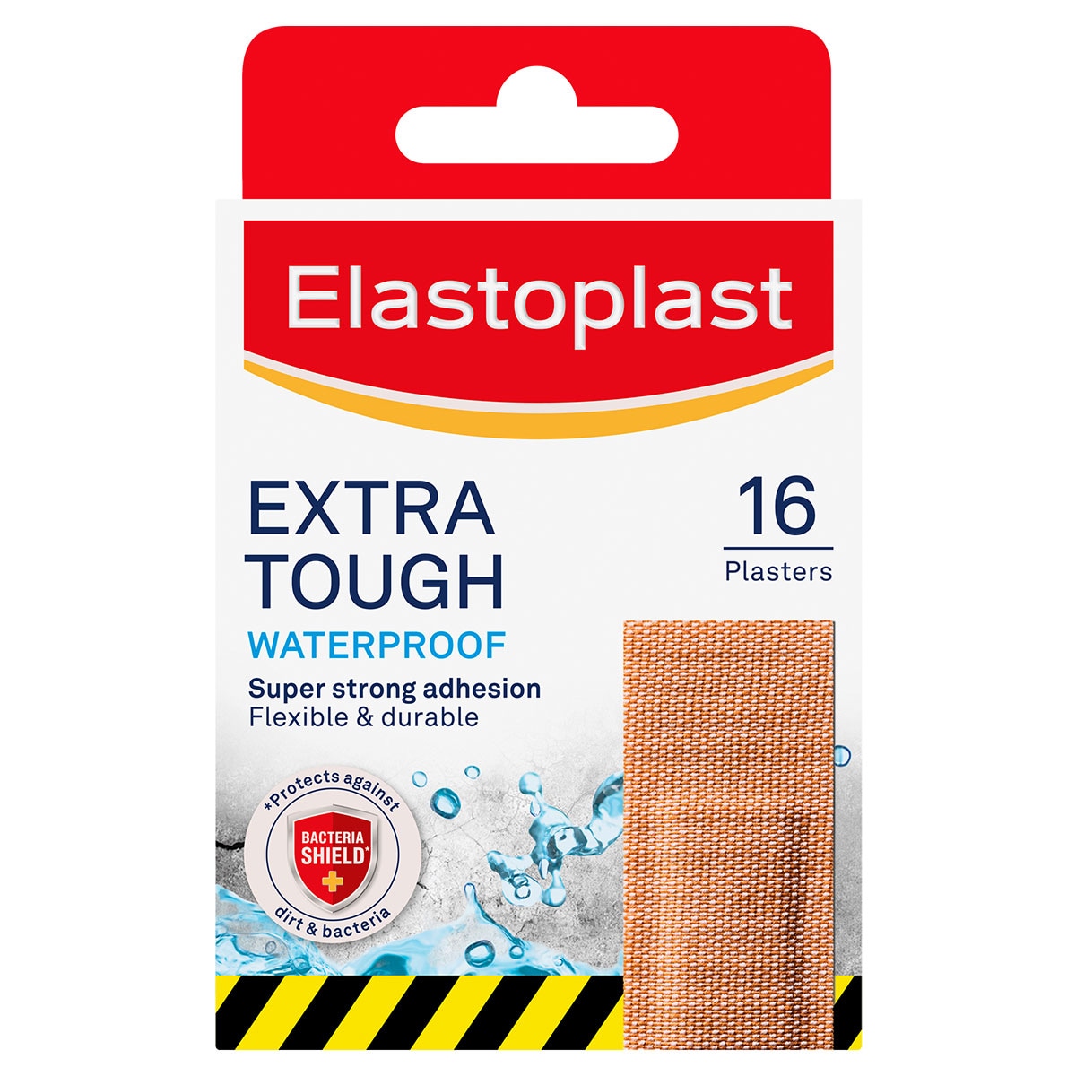 Elastoplast Extra Tough Waterproof Plasters 16 Pack