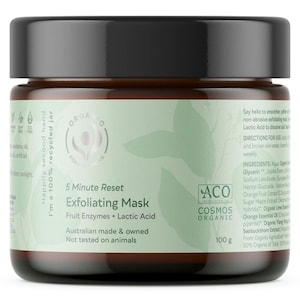 Organic Formulations 5 Minute Reset Exfoliating Mask 100g