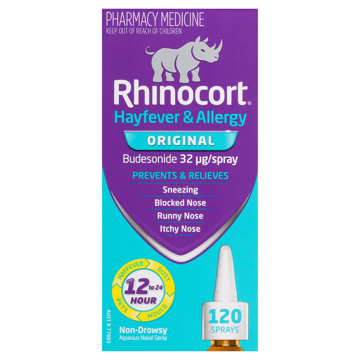 Rhinocort Hayfever & Allergy Original Nasal Spray 120 Sprays