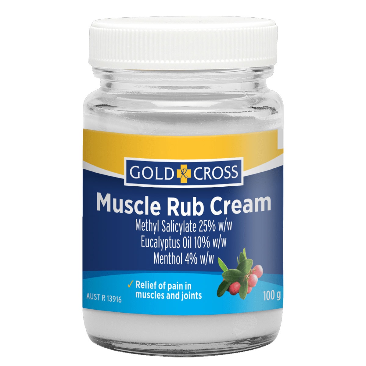 Gold Cross Muscle Rub Cream 100g