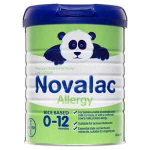 Novalac Allergy Rice Based Infant Formula 800g