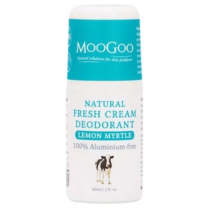 MooGoo Fresh Cream Deodorant Lemon Myrtle 60ml