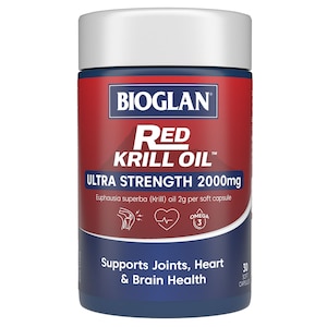 Bioglan Red Krill Oil High Dose 2000mg 30 Capsules