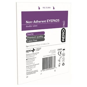 AeroPad Non-Adherent Eye Pad Single