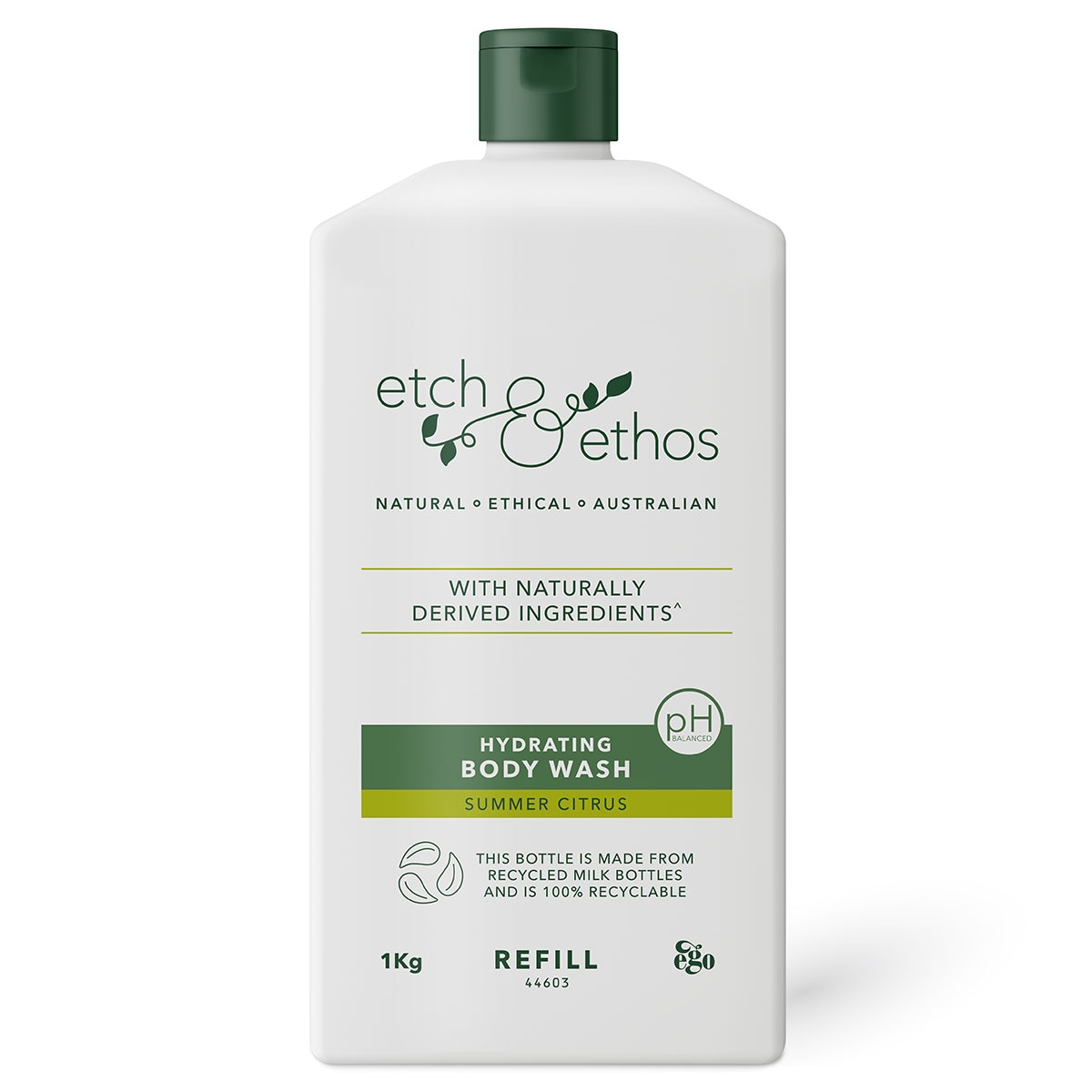 Ego Etch & Ethos Body Wash Summer Citrus 1 Litre