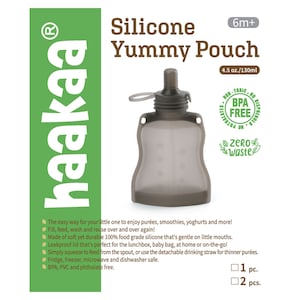 Haakaa Silicone Yummy Pouch 130ml 2 Pack