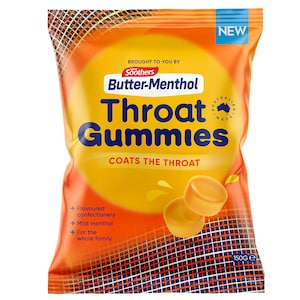 Nestle Butter Menthol Throat Gummies 150g