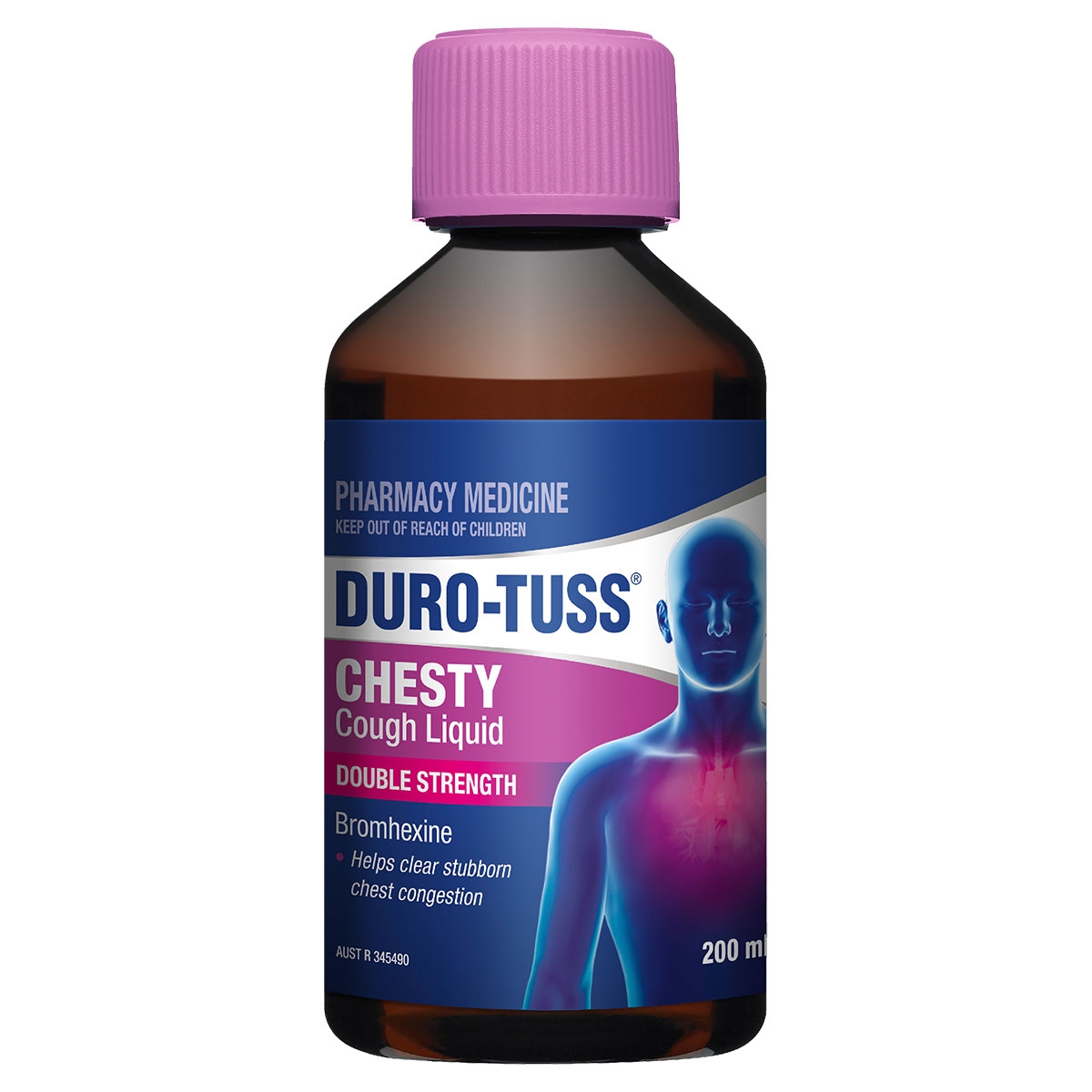 Durotuss Chesty Cough Liquid Double Strength 200ml