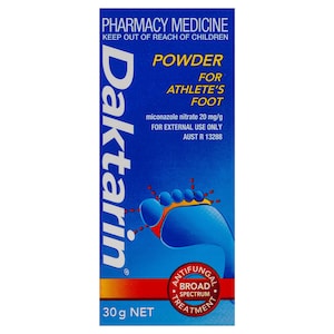 Daktarin Powder for Athletes Foot Antifungal 30g