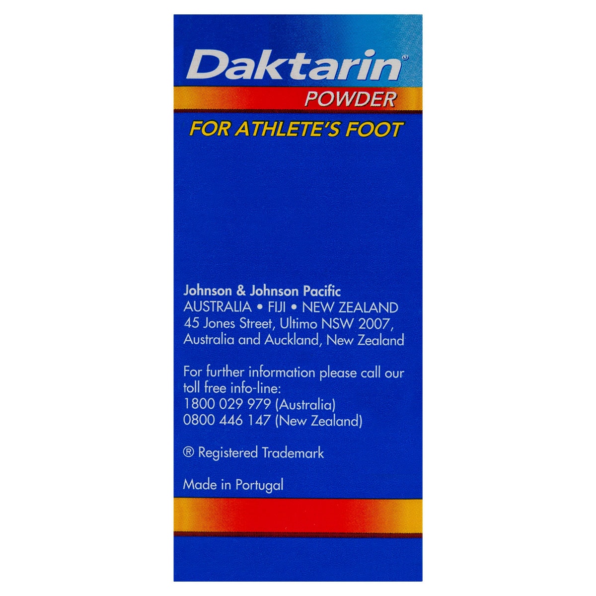Daktarin Powder for Athletes Foot Antifungal 30g