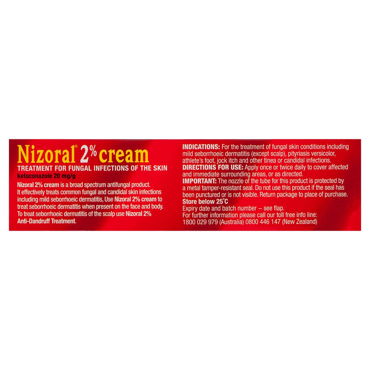 Nizoral 2% Cream 30g