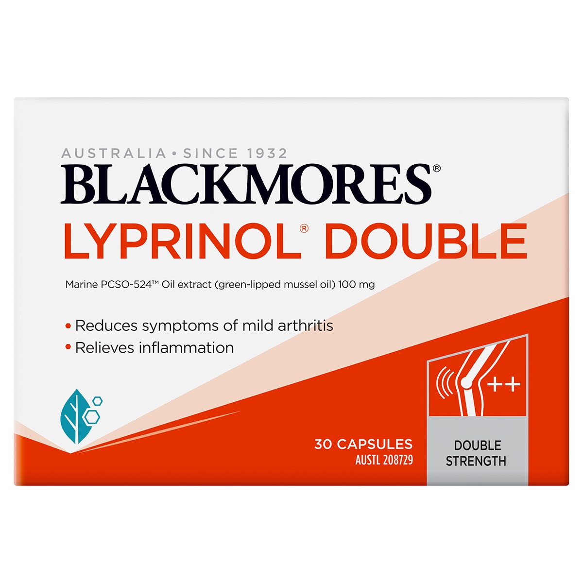 Blackmores Lyprinol Double Strength 30 Capsules | Healthylife Australia