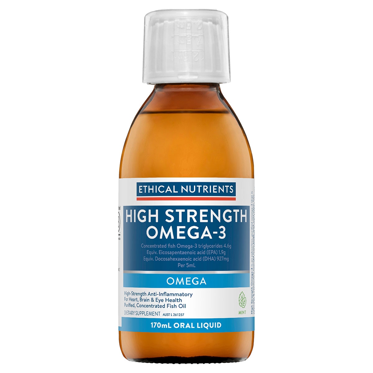Ethical Nutrients High Strength Omega-3 Fresh Mint 170ml