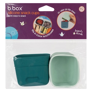 B.Box Silicone Snack Cups 2 Pack Forest