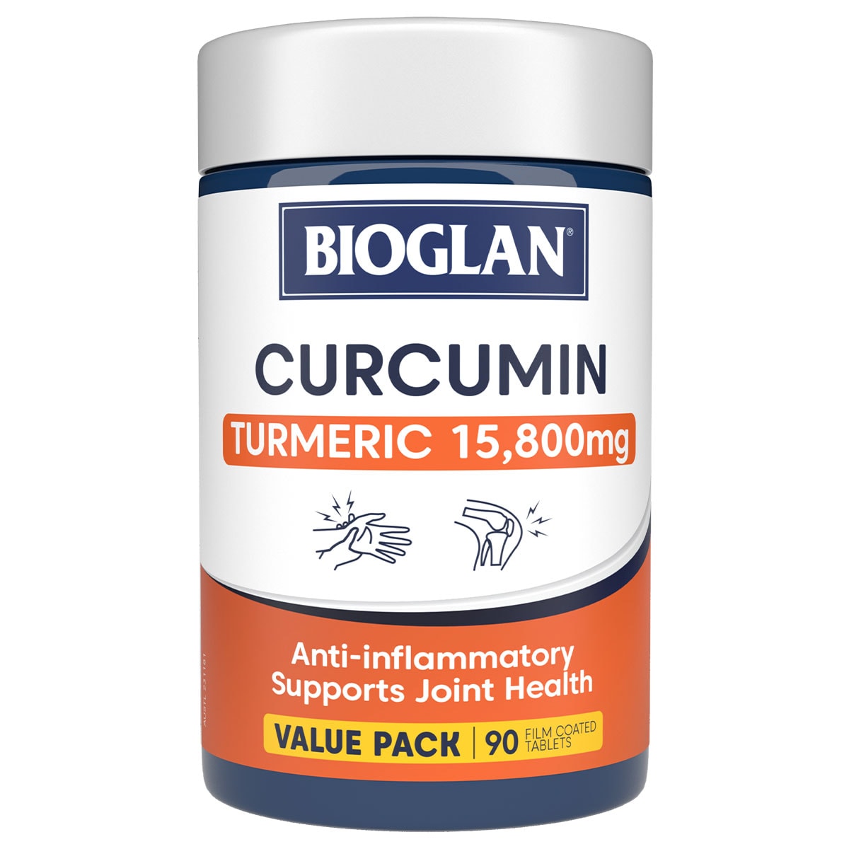 Bioglan Clinical Curcumin For Mild osteoarthritis 90 Tablets | Healthylife Australia