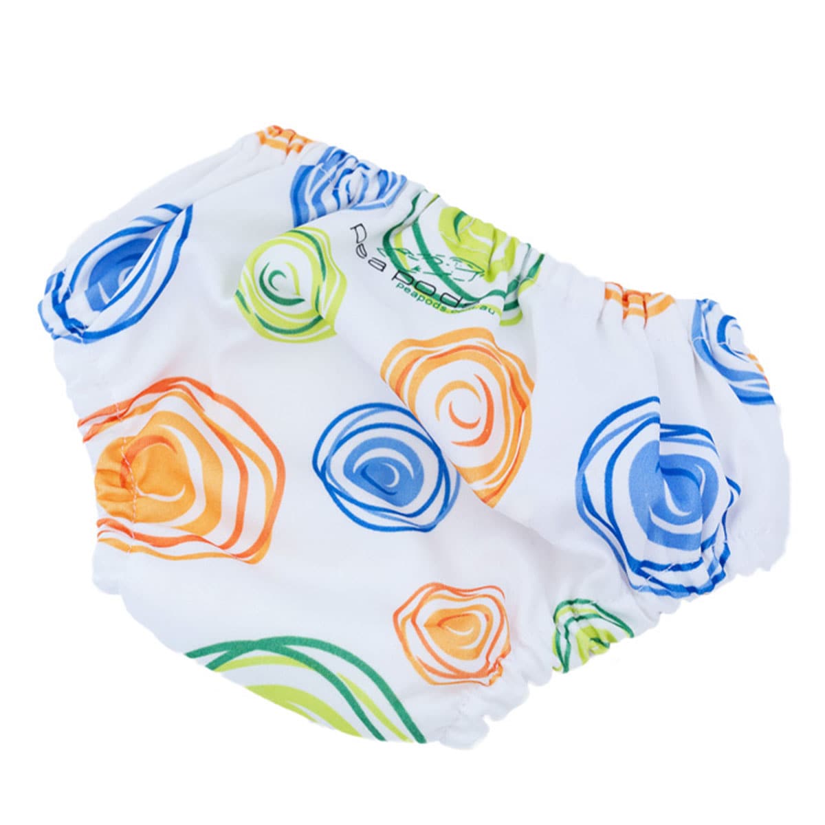 Pea Pods Reusable Swim Nappies Swirl Print Large