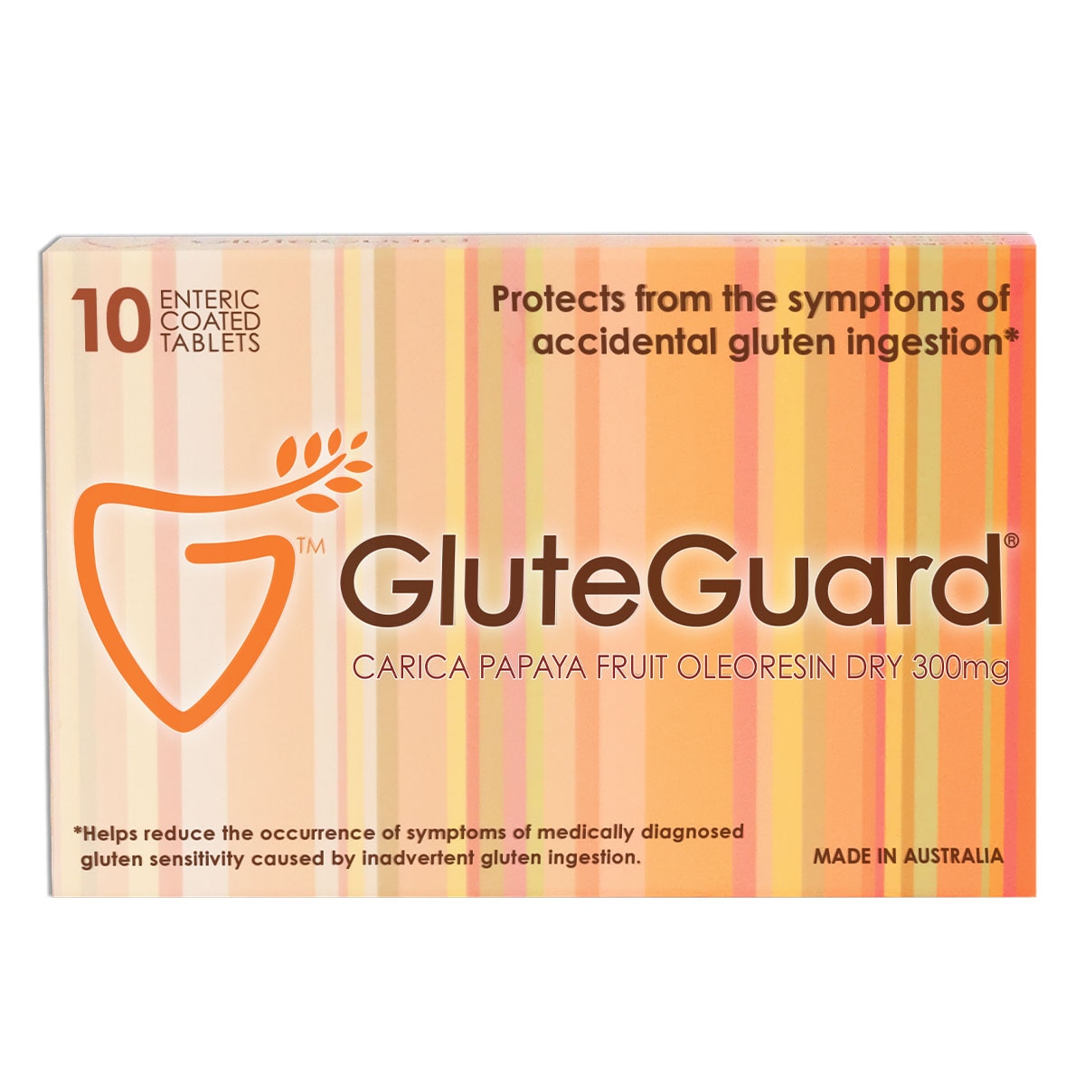 GluteGuard Enteric Coated Tablets 10 Pack