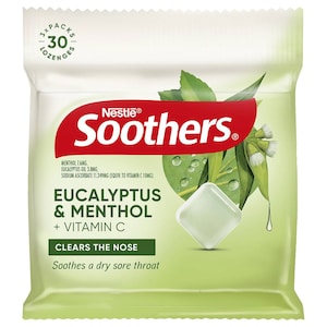 Nestle Soothers Eucalyptus & Menthol Multipack 3 x 10 Lozenges