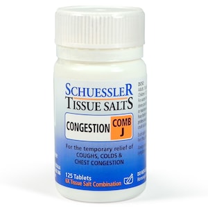 Schuessler Tissue Salts Comb J Congestion 125 Tablets