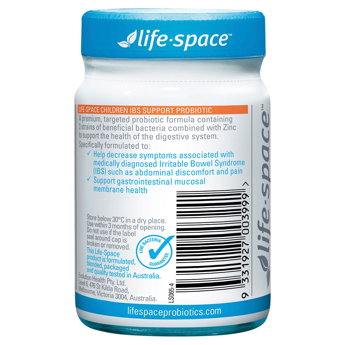 Life-Space Childrens IBS Support Probiotic Powder 60g