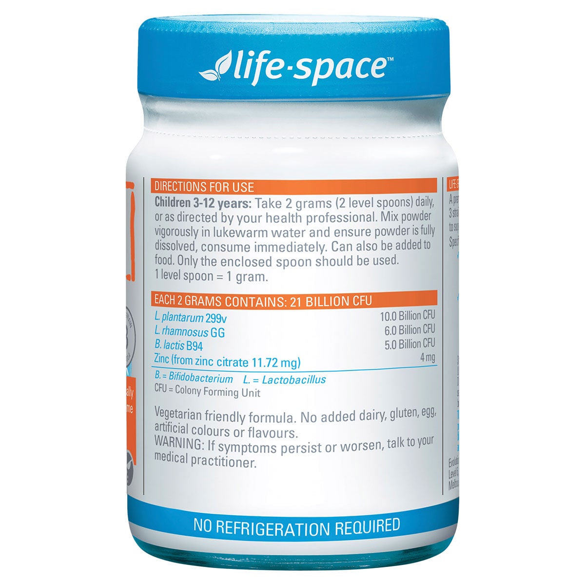 Life-Space Childrens IBS Support Probiotic Powder 60g
