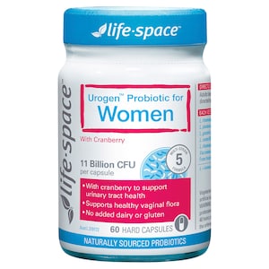 Life-Space Urogen Probiotic for Women 60 Capsules