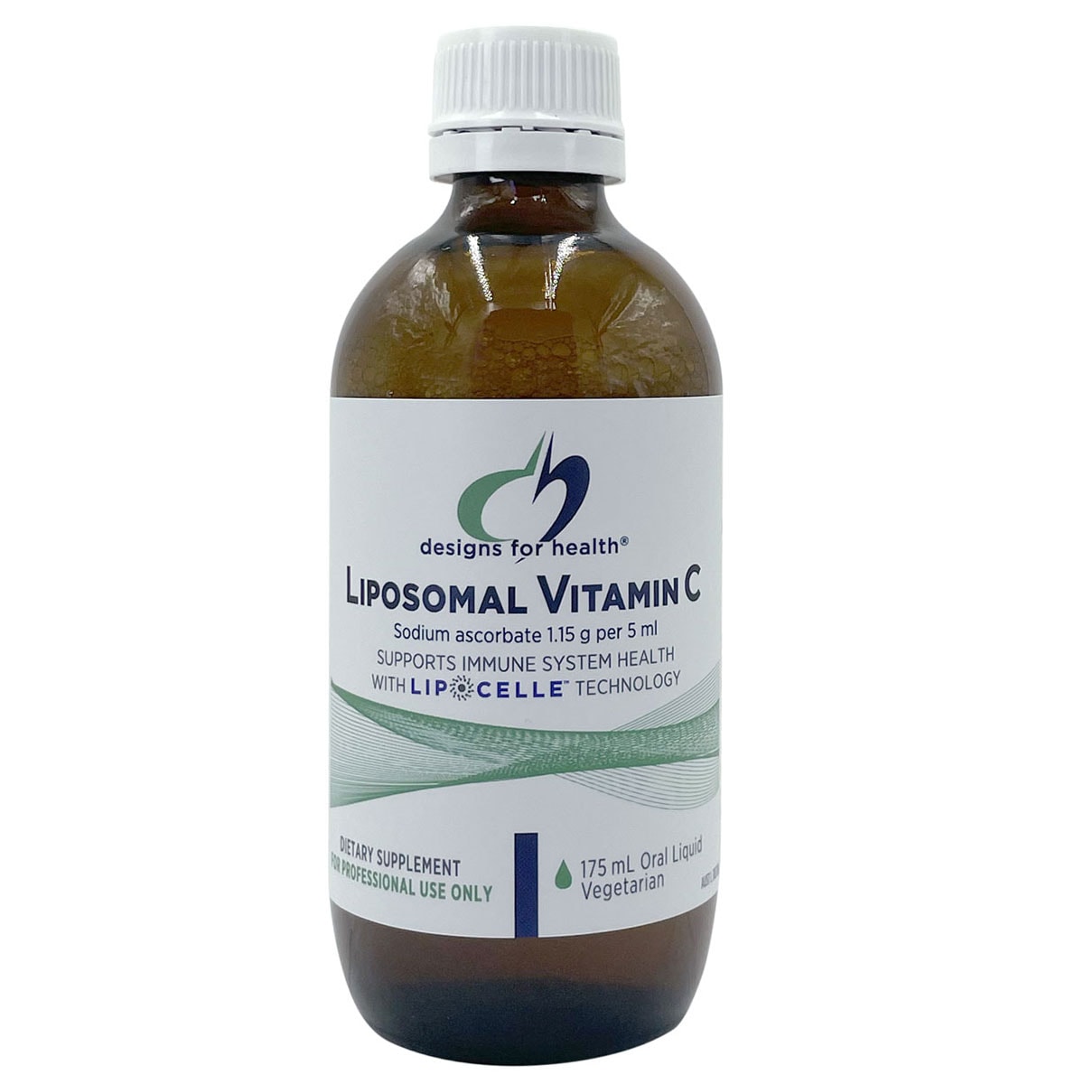 Designs for Health Liposomal Vitamin C Oral Liquid 175ml