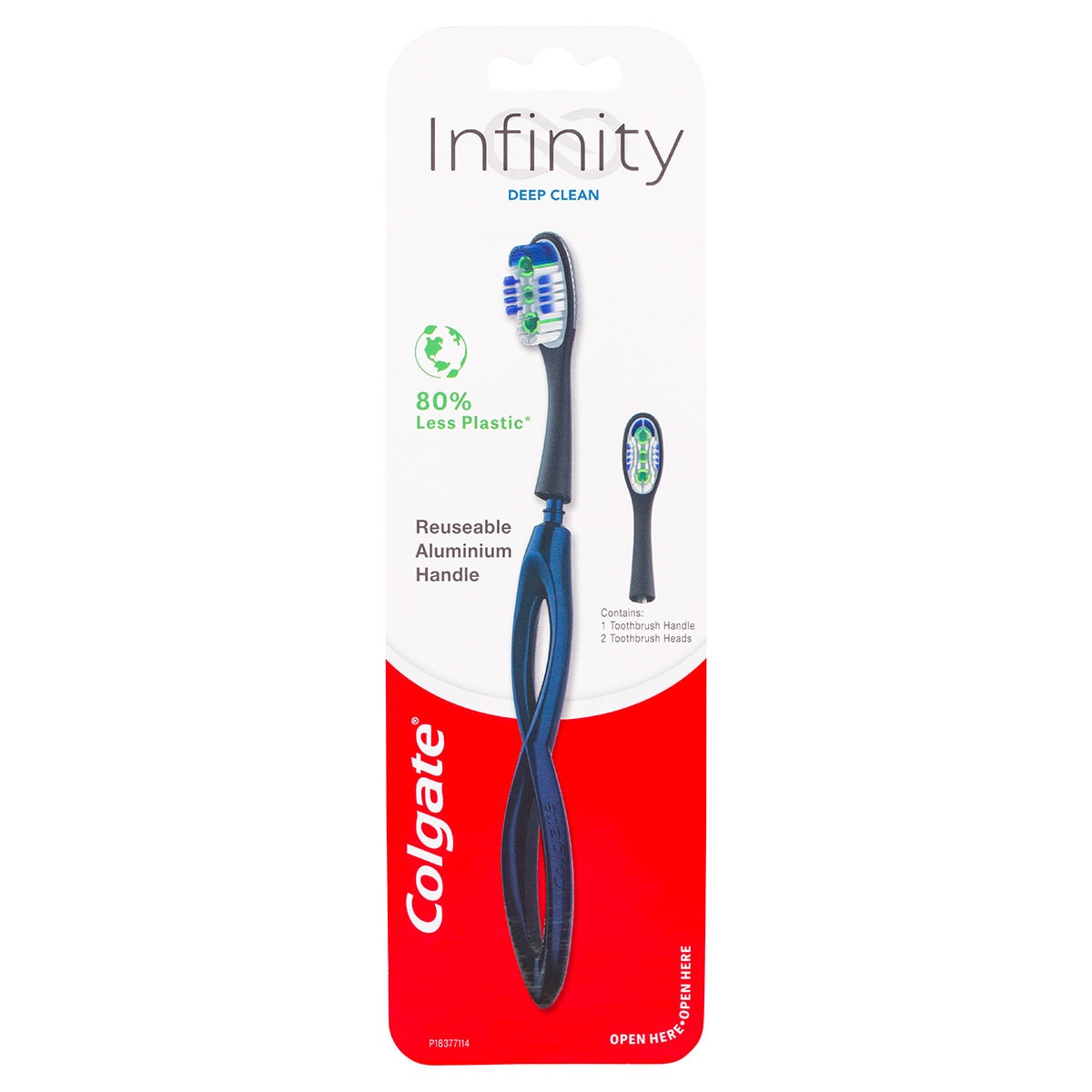 Colgate Infinity Deep Clean Toothbrush Starter Pack