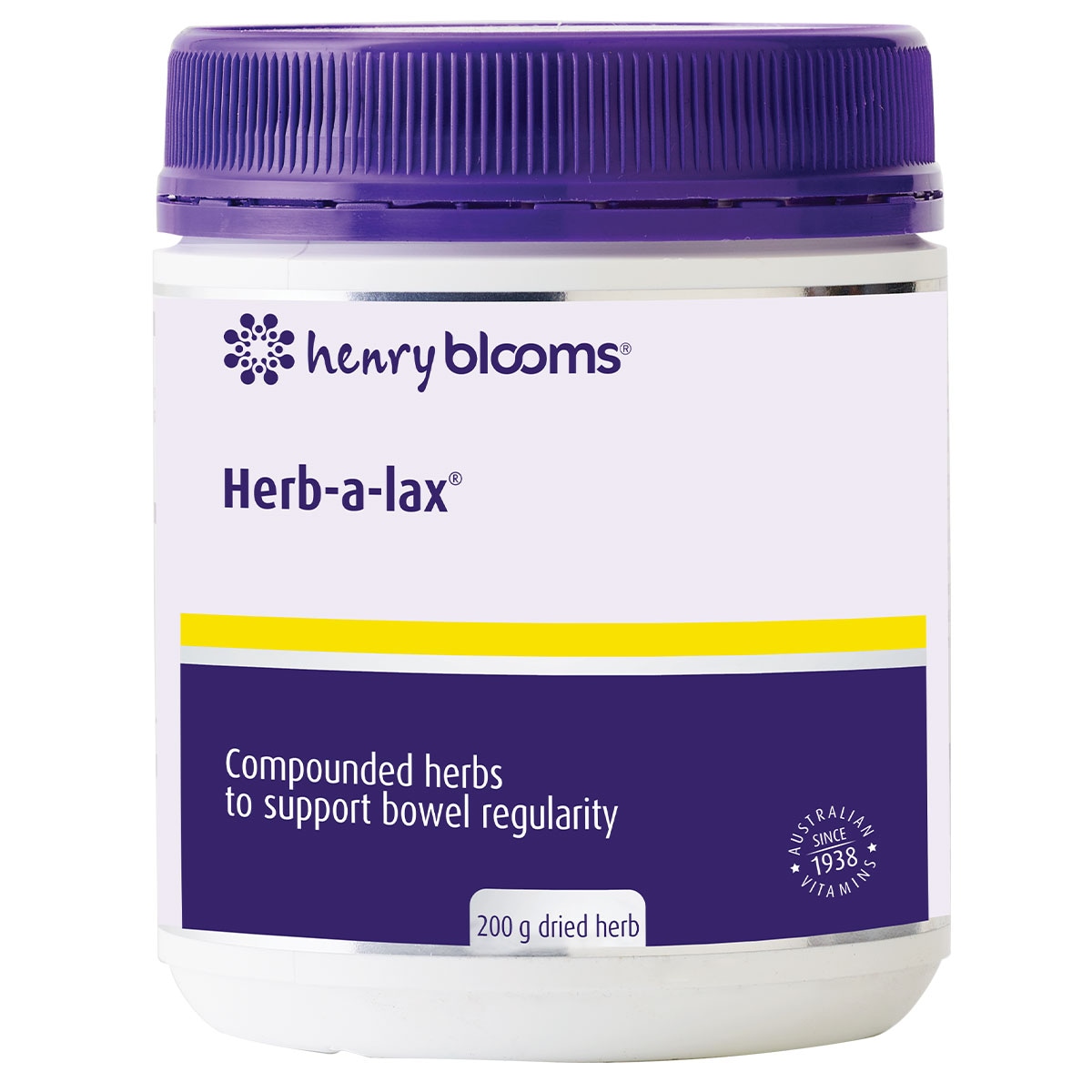 Henry Blooms Herb-a-Lax Powder 200g