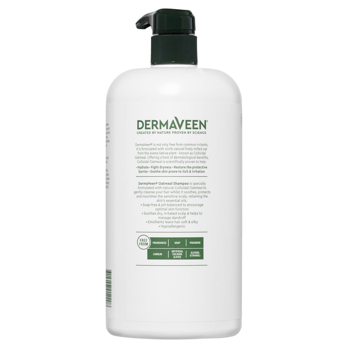 DermaVeen Oatmeal Shampoo 1 Litre