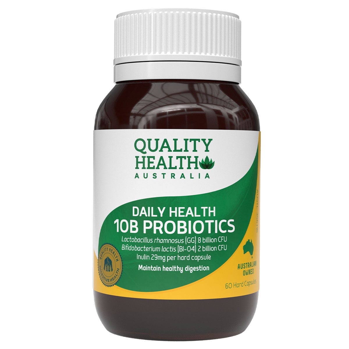 Quality Health Daily 10B Probiotics 60 Capsules Australia