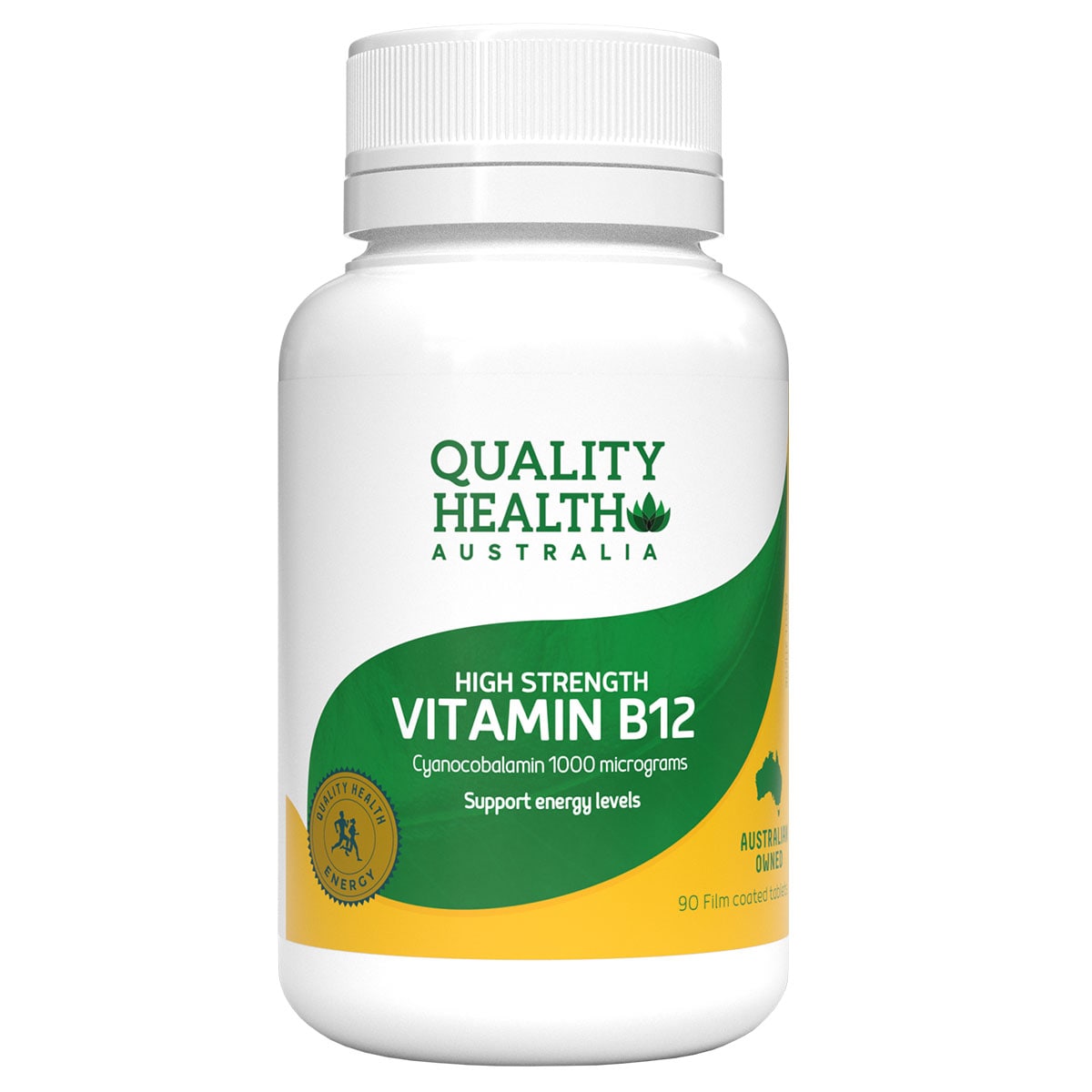 Quality Health Vitamin B12 1000mcg 90 Tablets Australia