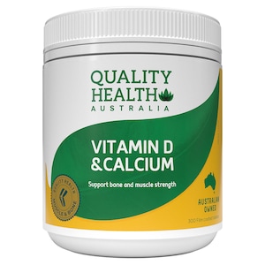 Quality Health Vitamin D & Calcium 300 Tablets