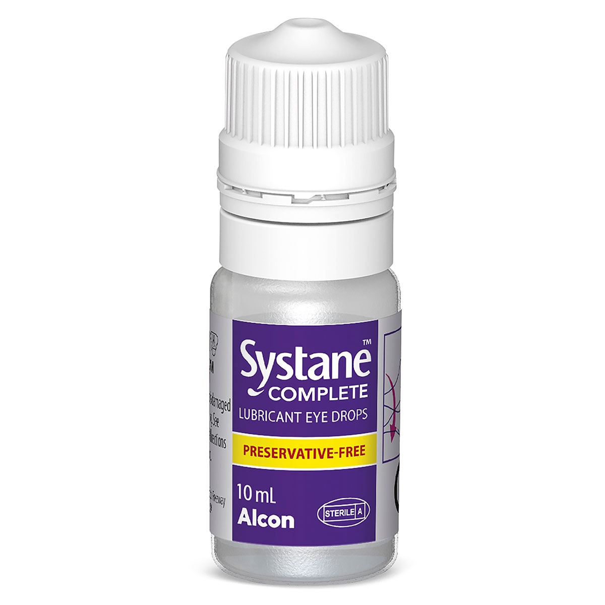 Systane Complete Lubricant Eye Drops Preservative Free 10ml