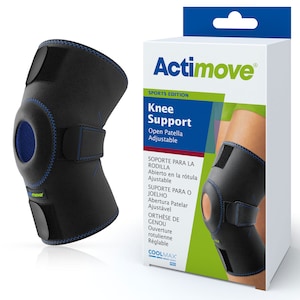 Actimove Sport Knee Support Open Patella Universal Black