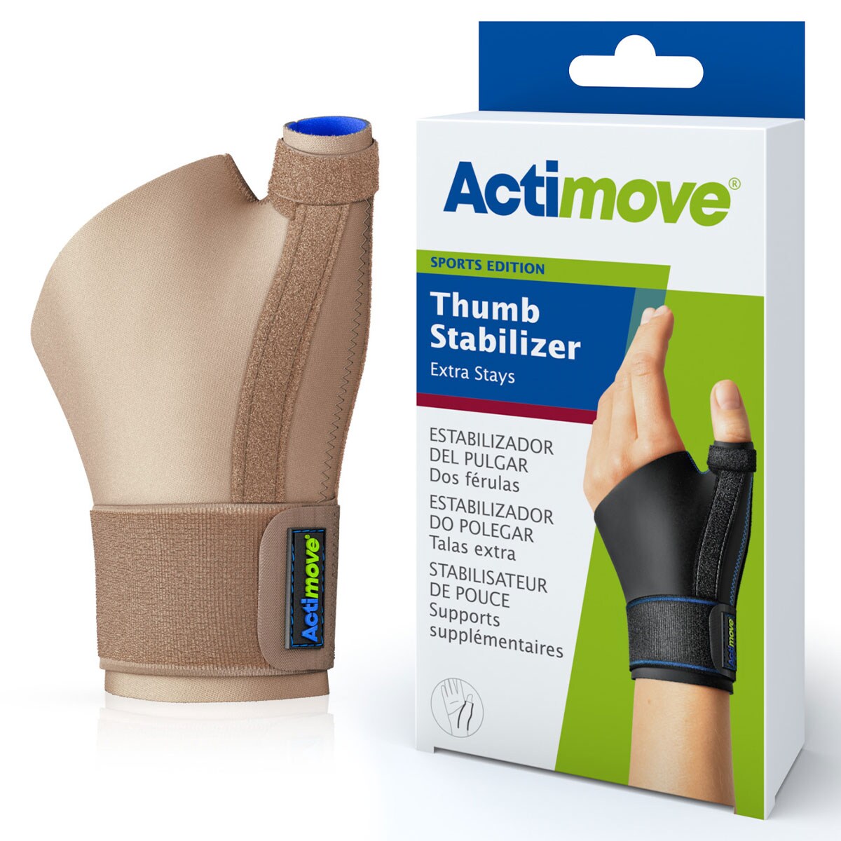 Actimove Sport Thumb Stabilizer With Stay M/ S Beige
