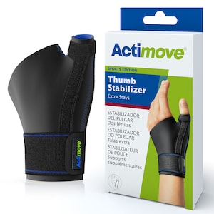 Actimove Sport Thumb Stabilizer with Stay M/ S Black