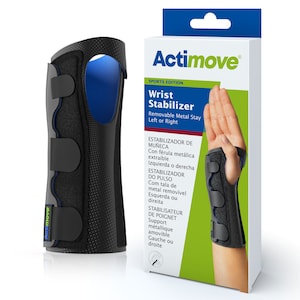 Actimove Sport Wrist Stabilizer Large Black