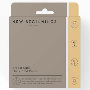 New Beginnings Breast Care Hot & Cold Pack 2 Pieces