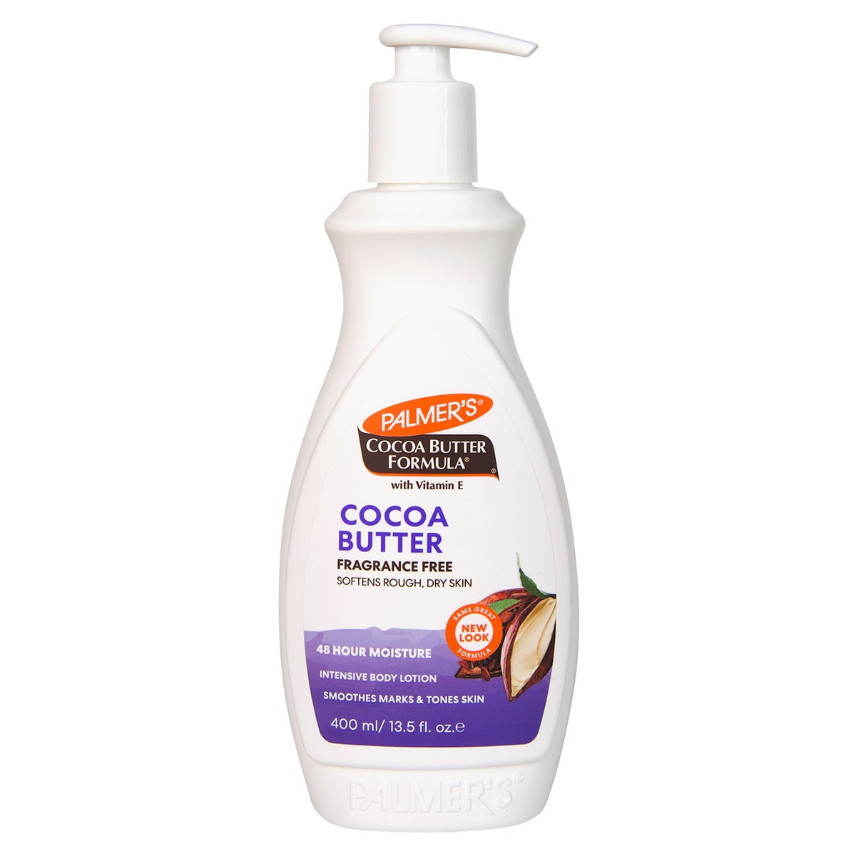Palmers Cocoa Butter Fragrance Free Body Lotion Pump 400ml