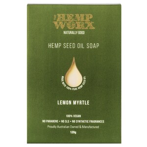 Hemp Worx Lemon Myrtle Soap Bar 120g