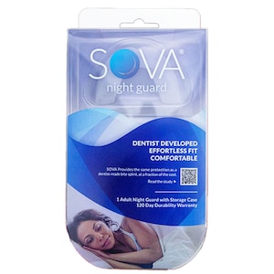 SOVA 3D Night Guard for Teeth Grinding with Case