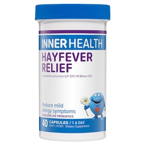 Inner Health Hayfever Relief Fridge Free 40 Capsules