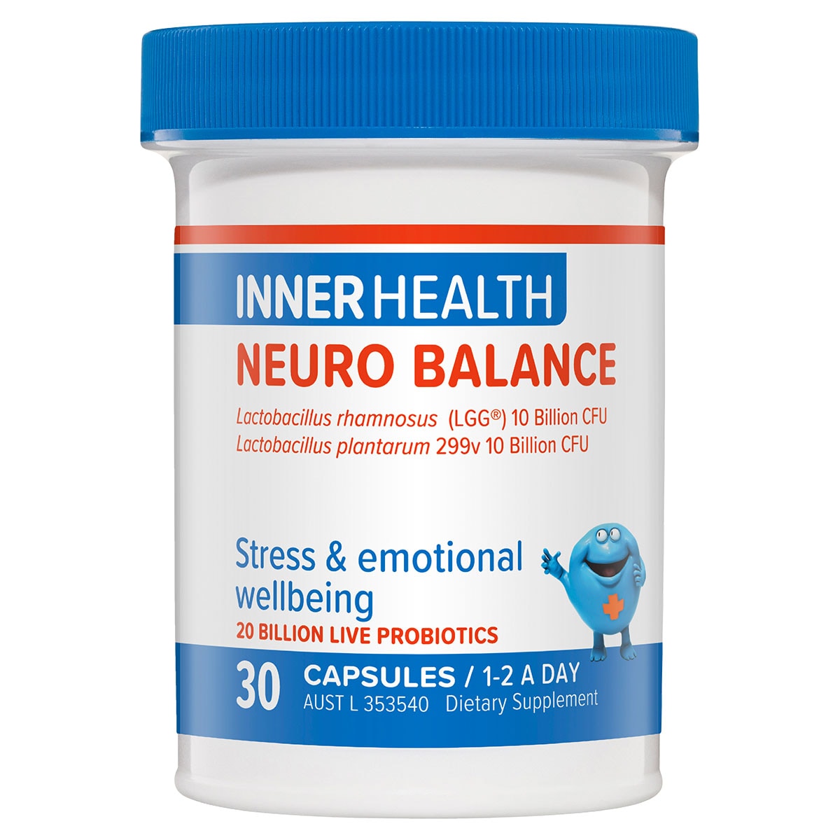 Inner Health Neuro Balance Fridge Free 30 Capsules Australia